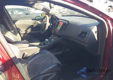 2016 Chrysler 200 S from USA, damaged, VIN 1C3CCCBG6GN114179